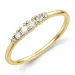 timantti sormus 9 karaatin kultaa 0,16 ct - Simple Diamonds