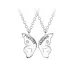 Best friends perhonen setti, jossa 2 kaulakorua hopeaa - Little Ones