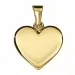11 x 10,5 mm sydän riipus  8 karaatin kultaa - Amoré