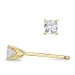 2 x 0,11 ct kampanja - timantti solitaire-nappikorvakorut 14 karaatin kultaa kanssa timantti