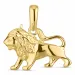 tähtikuvio leijona riipus  8 karaatin kultaa - Gold Collection