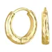 14 mm rengas  kullattu hopea