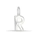 r-kirjain riipus  hopeaa - My Letter