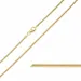 BNH käärmekaulaketju 14 karaatin kultaa 50 cm x 1,2 mm