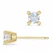 2 x 0,20 ct solitaire-nappikorvakorut 14 karaatin kultaa kanssa timantti
