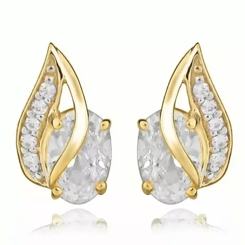 bling bling korvakorut 9 karaatin kultaa kanssa