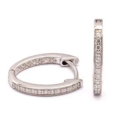 18 mm zirkoni rengas  hopea