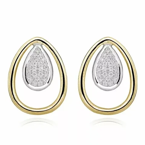 pisara nappikorvakoru  hopea kanssa kullattu hopea