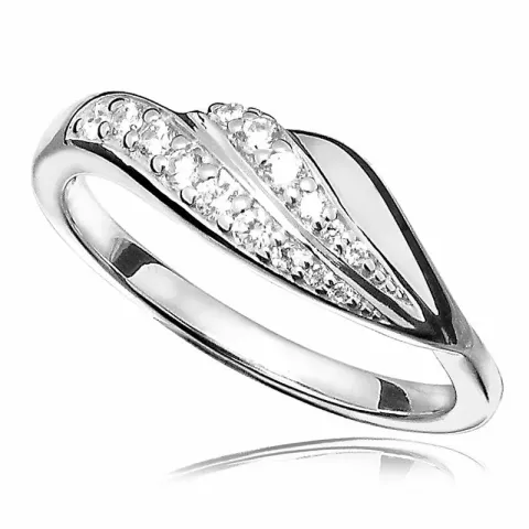 zirkoni sormus rodinoitua hopeaa