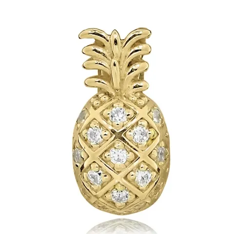 Ananas riipus kullattua hopeaa