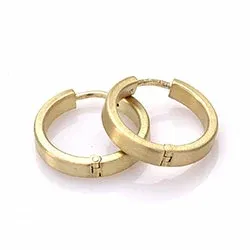 15 mm rengas  kullattua hopeaa