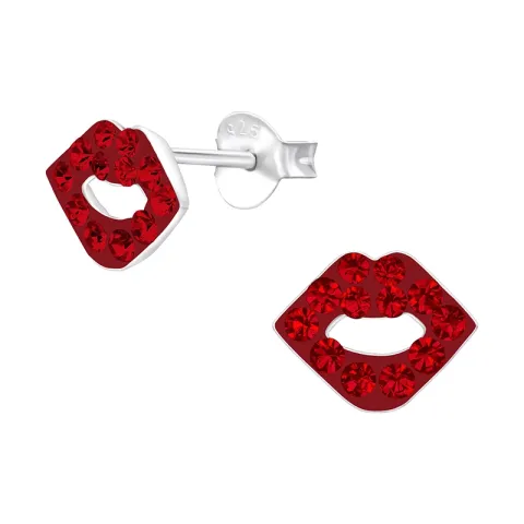 huulet korvarenkaat  hopea