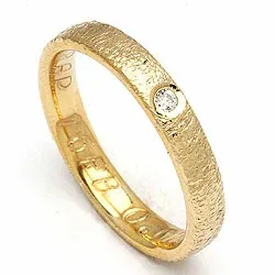 1 vihkisormus RS of Scandinavia 14 karaatin kultaa 0,02 ct
