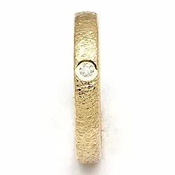 1 vihkisormus RS of Scandinavia 14 karaatin kultaa 0,02 ct