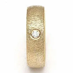 1 vihkisormus RS of Scandinavia 14 karaatin kultaa 0,03 ct