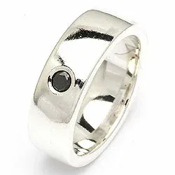 1 vihkisormus RS of Scandinavia hopea 0,10 ct