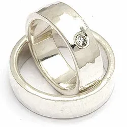 Vihkisormukset rs of scandinavia hopea