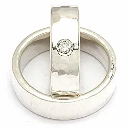 Vihkisormukset rs of scandinavia hopea