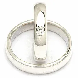 Vihkisormukset rs of scandinavia hopea