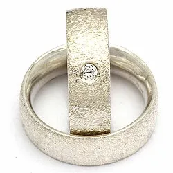 Vihkisormukset rs of scandinavia hopea