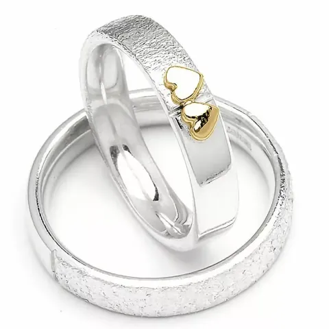 Vihkisormukset rs of scandinavia hopea ja kulta