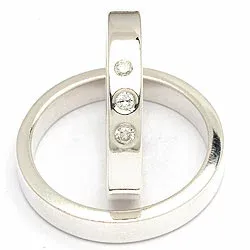 Vihkisormukset rs of scandinavia hopea