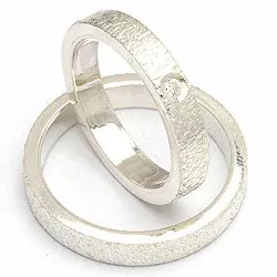 Vihkisormukset rs of scandinavia hopea