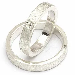 Vihkisormukset rs of scandinavia hopea