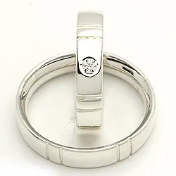 Vihkisormukset rs of scandinavia hopea