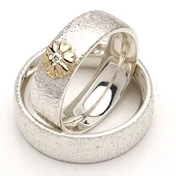 Vihkisormukset rs of scandinavia hopea ja kulta