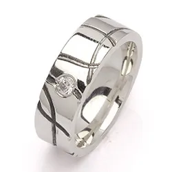 1 vihkisormus RS of Scandinavia hopea