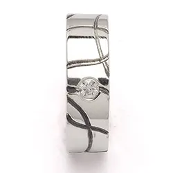 1 vihkisormus RS of Scandinavia hopea