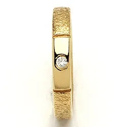 1 vihkisormus RS of Scandinavia 14 karaatin kultaa 0,02 ct