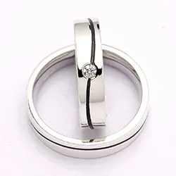 Vihkisormukset rs of scandinavia hopea