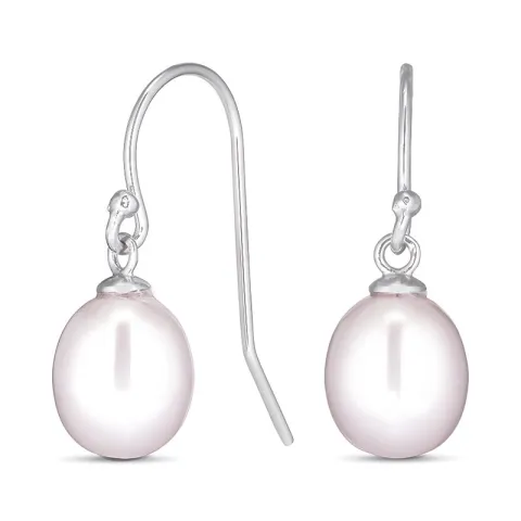 7-7,5 mm helmikorvakorut   rodinoitua hopeaa