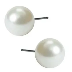 8 mm blomdahl pyöreitä korvarenkaat titaani