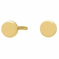 NORDAHL ANDERSEN Button korvarenkaat  kullattua hopeaa