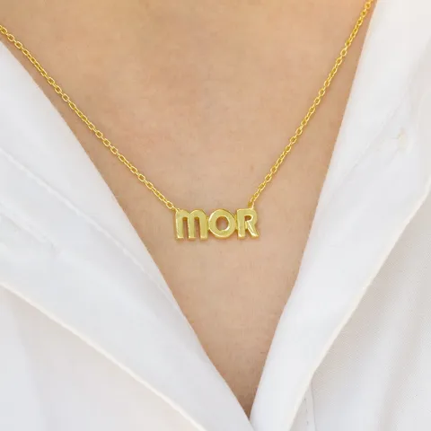 NORDAHL ANDERSEN mom kaulaketju kullattua hopeaa