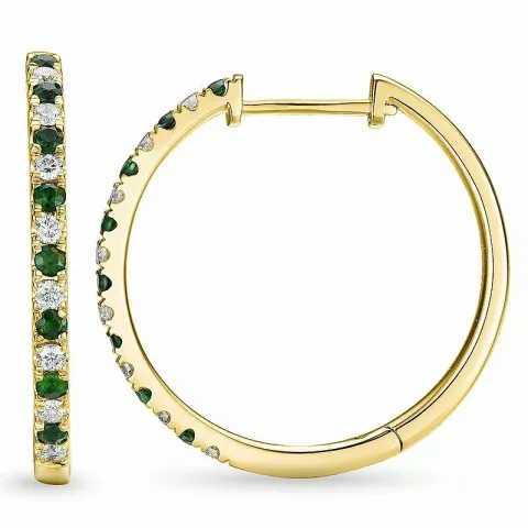 smaragdi rengas 14 karaatin kultaa kanssa smaragdi ja timantti 