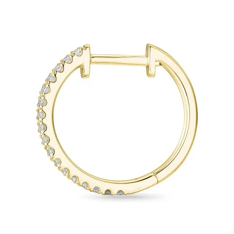 1/2 paria timantti rengas 14 karaatin kultaa kanssa timantti 