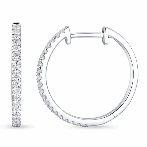 19 mm timantti rengas 14 karaatin valkokultaa kanssa timantti 