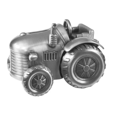 Kastelahjojen: kastelahjat traktori säästölipas i tinattu  malli: 152-76245