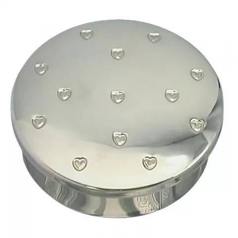 Kastelahjojen: 10 cm korurasia i hopeatäplä  malli: 154-96001