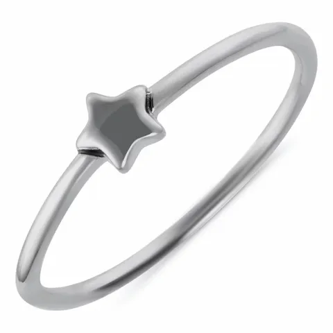 Simple Rings tähti sormus hopea