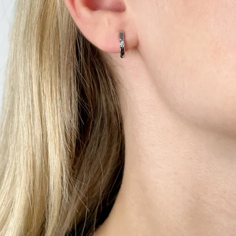 11 mm timantti rengas 14 karaatin valkokultaa kanssa timantti 