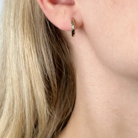 13 mm timantti rengas 14 karaatin kultaa kanssa timantti 