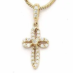 Risti riipus  9 karaatin kultaa