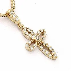 Risti riipus  9 karaatin kultaa