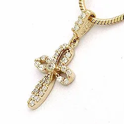 Risti riipus  9 karaatin kultaa