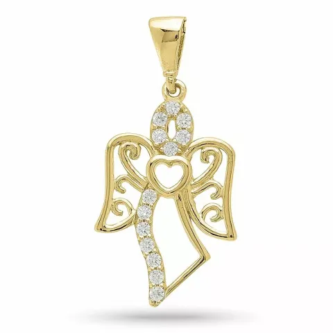 enkeli riipus  9 karaatin kultaa